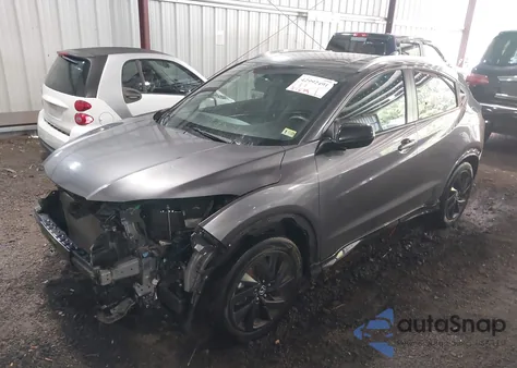 2021 Honda Hr-V 2Wd Sport из США, поврежденный, VIN 3CZRU5H18MM704112